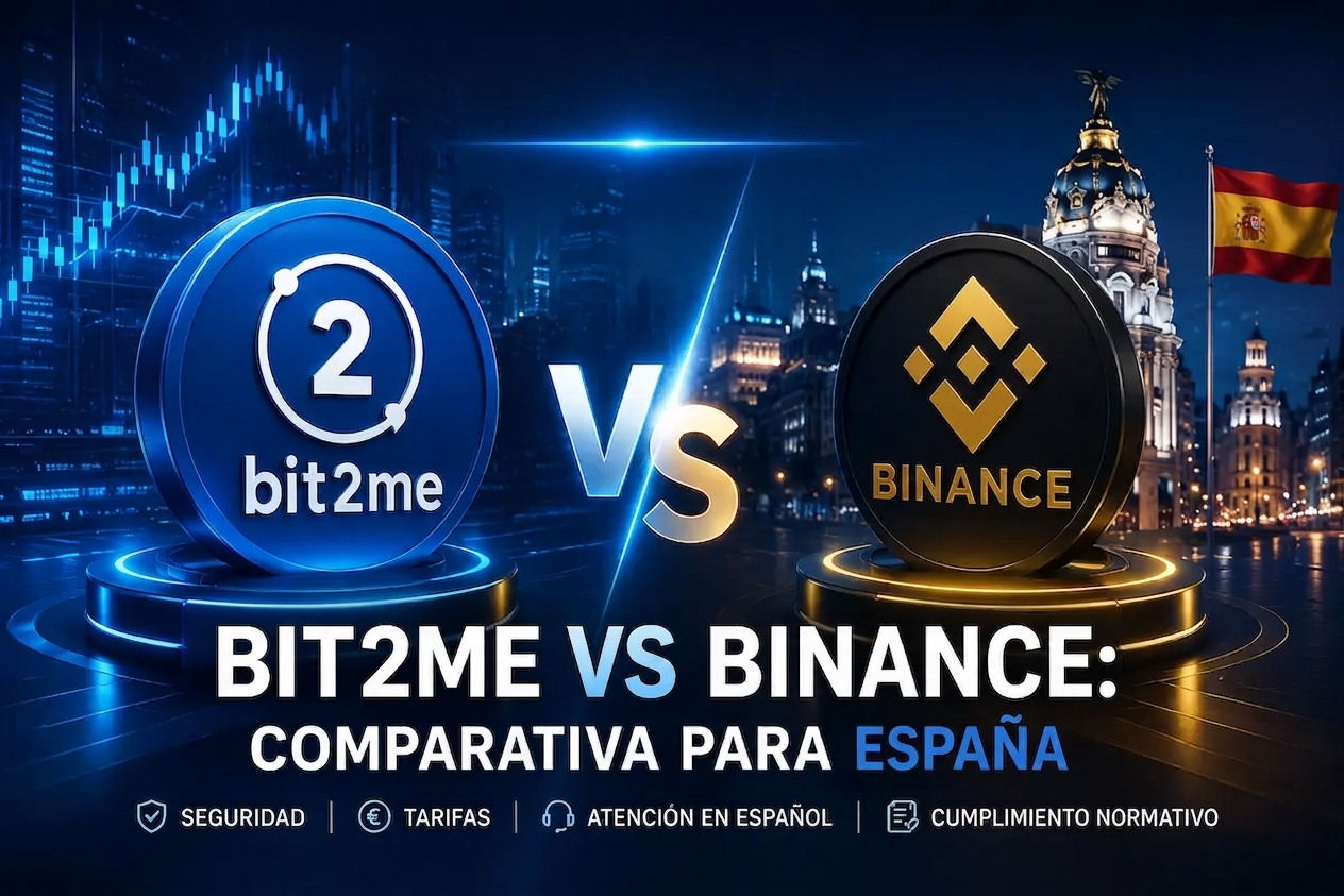 Bit2Me vs. Binance: comparativa completa 2026