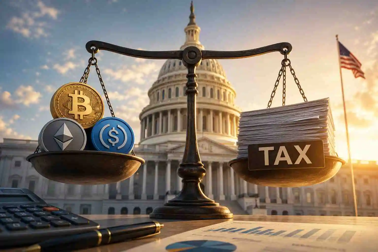 Impuestos sobre criptomonedas en Estados Unidos: guía 2026